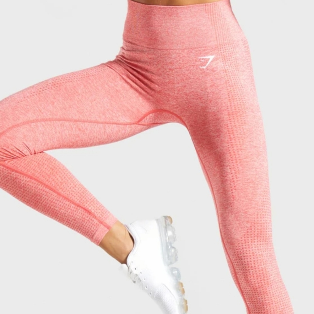 Gymshark Vital Seamless Leggings Coral Marl